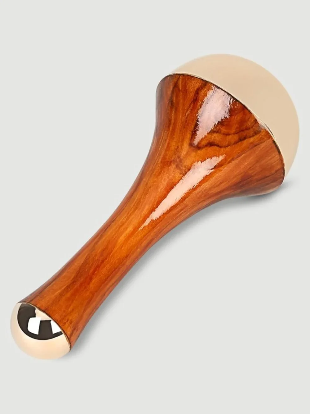 Ayurvedic Kansa Wand Face, Foot & Body Massager – 2-in-1 Bronze Massage Tool